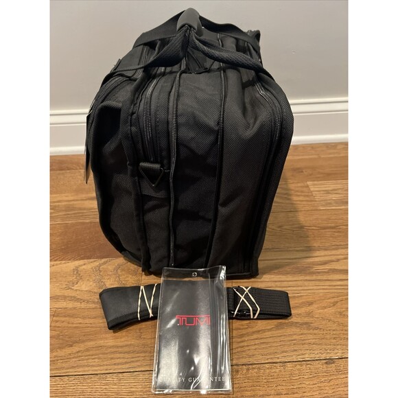 Brand New Tumi Deluxe SafeCase Expandable Computer Brief Case Ballistic Nylon - Picture 3 of 16